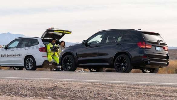Pomoc drogowa BMW.