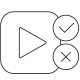Ikona schematycznie przedstawiająca przycisk PLAY